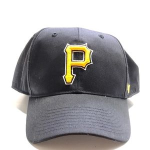 Pittsburgh Pirates Black MLB SnapBack hat 47’